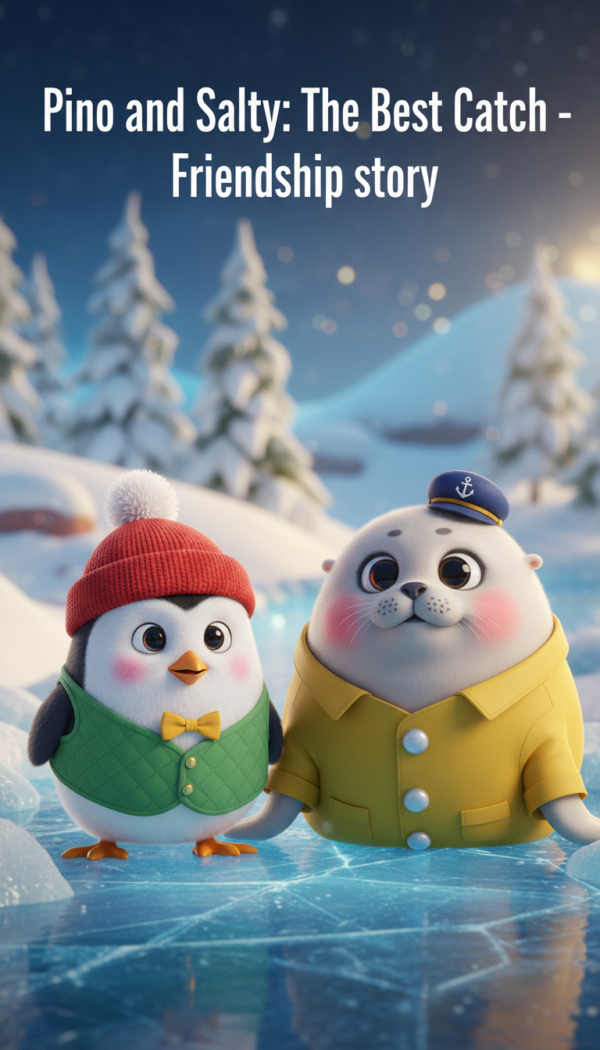 Pino and Salty: The Arctic Expedition | Children’s Friendship Book