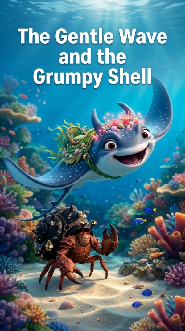 Marina and Grip: The Gentle Wave and the Grumpy Shell | Children’s Kindness Book