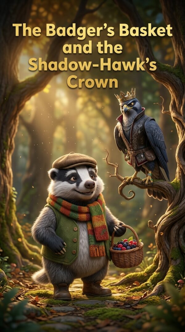 Bob the Badger: The Shadow-Hawk's Crown | Children’s Kindness & Empathy Book