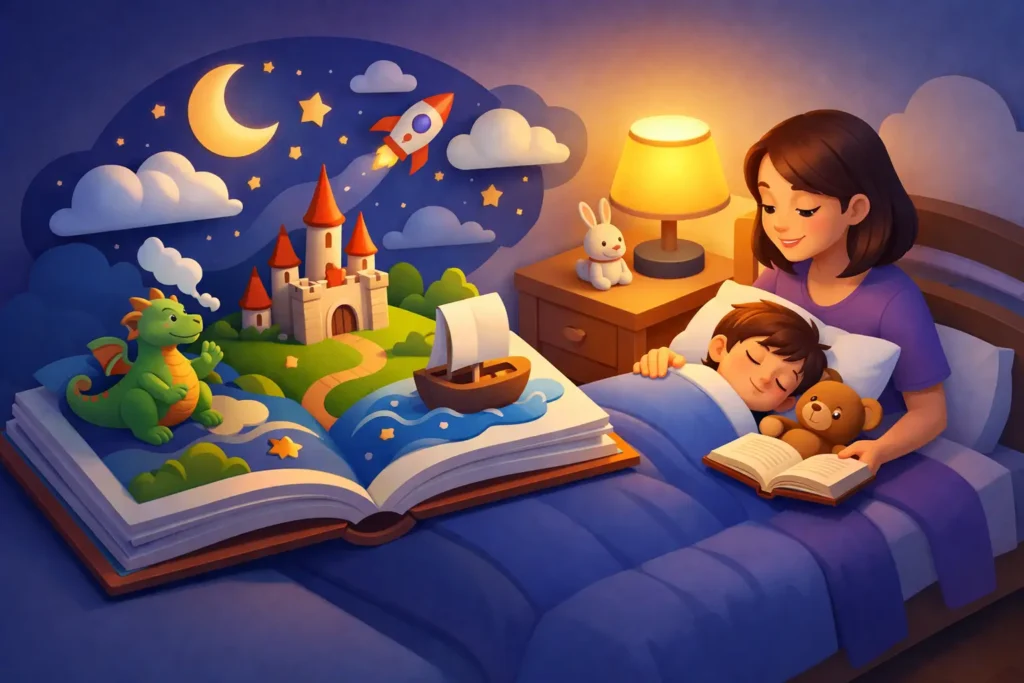 How to Reduce Bedtime Resistance With Stories