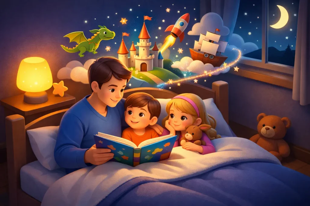 Why Bedtime Stories Are Important for Kids