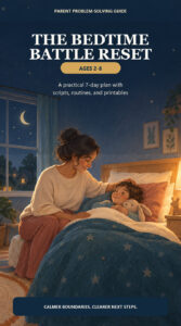 The Bedtime Battle Reset: A 7-Day Parent Guide for Ages 2-8