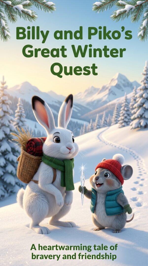 Billy and Piko's Great Winter Quest: A Sweet Tale of Preparation | Children’s Bedtime Book