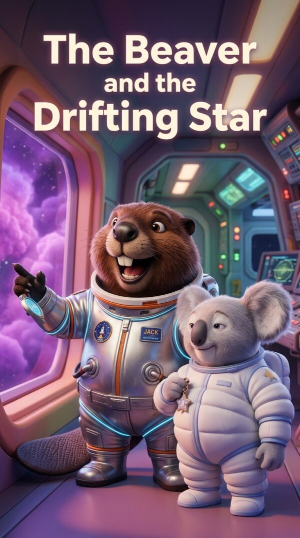 Commander Jack & Cosmo: The Drifting Star | Children’s Diligence & Laziness Book - Printable PDF Cover