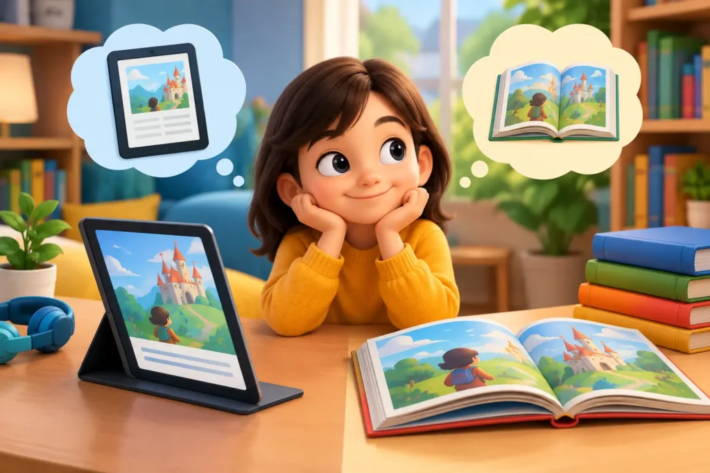 Ebooks Versus Storybooks for Young Readers