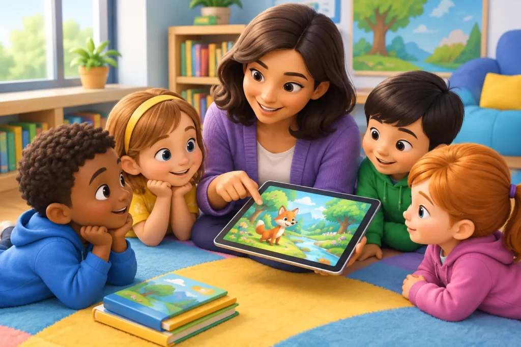 Teacher Rated Digital Storybooks for Young Readers