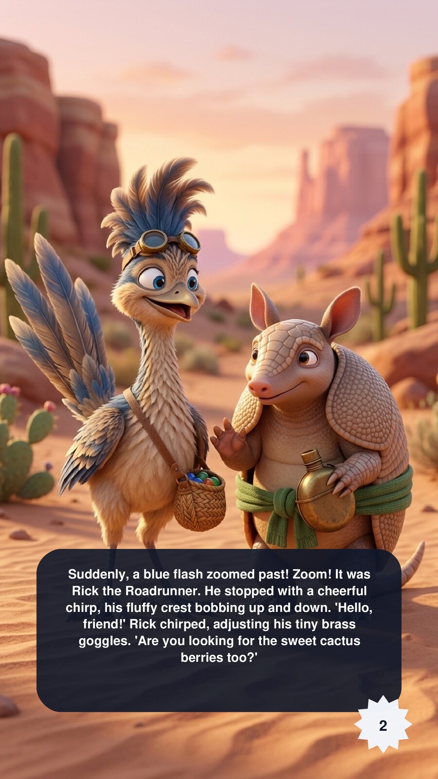 The Whispering Sands of Unity: Desert Teamwork Story (PDF) - actual PDF sample, page 3